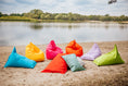 Charger l'image dans la visionneuse de la galerie, Pouf pouf, coussin de siège, coussin de jardin, coussin de sol pour enfants et adultes