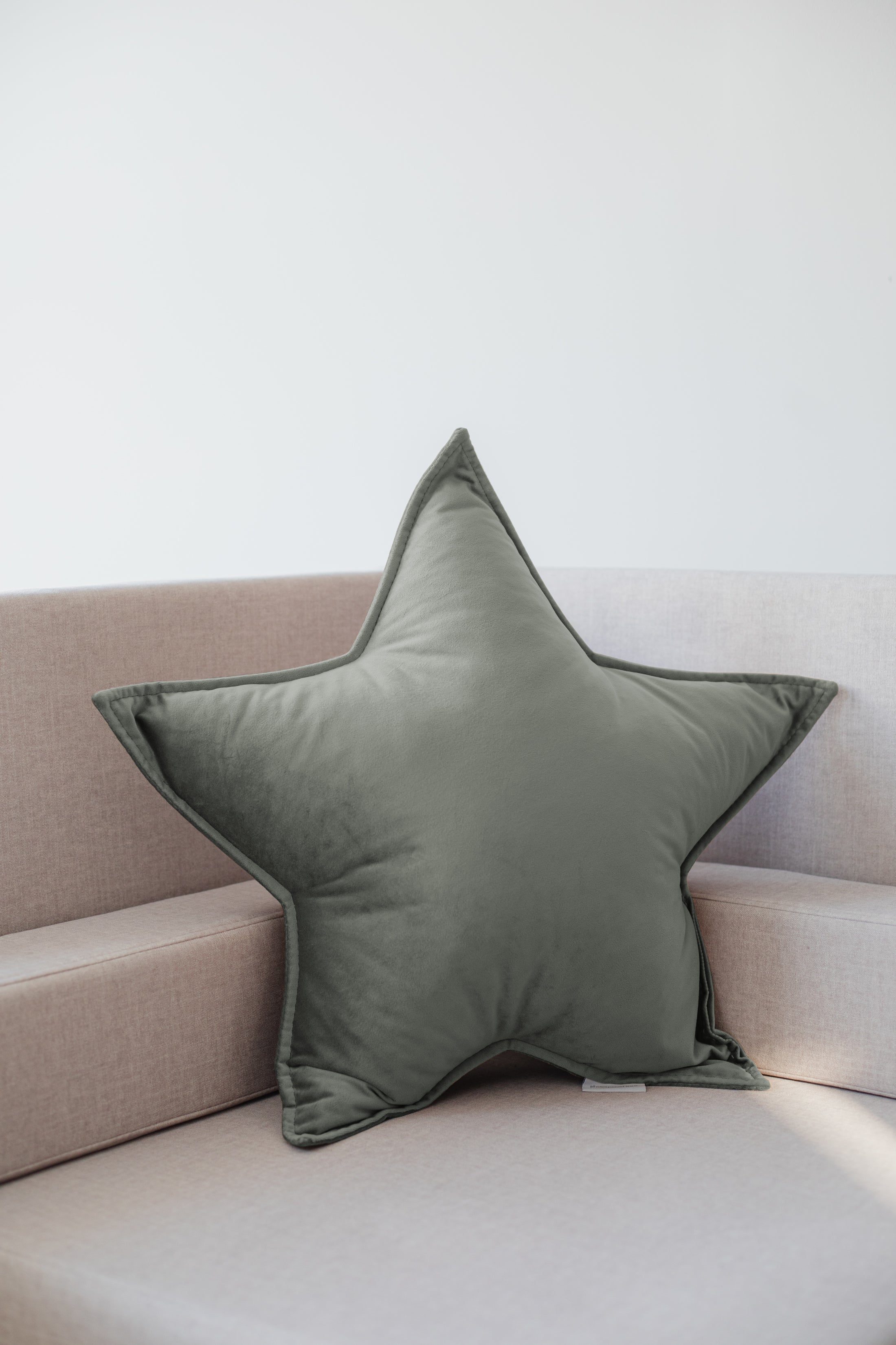Weihnachtsstern-Kissen VELVET