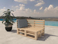 Bild in Galerie-Betrachter laden, Palettenkissen Gartenkissen Palettenauflage Palettenpolster Indoor Outdoor Waschbar Abnehmbar Sitzkissen Rückenkissen