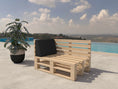 Bild in Galerie-Betrachter laden, Palettenkissen Gartenkissen Palettenauflage Palettenpolster Indoor Outdoor Waschbar Abnehmbar Sitzkissen Rückenkissen