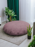 Cargar la imagen en la vista de la galería, Sitzsack Beanbag Bodenkissen Cord - Sitzsack zum Entspannen im Wohnzimmer, auf der Terrasse und im Garten