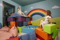 Bild in Galerie-Betrachter laden, Bällebad Bällepool Quadrat Weiches Für Kinder Plastikbälle Spielbecken