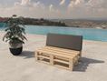 Bild in Galerie-Betrachter laden, Palettenkissen Gartenkissen Palettenauflage Palettenpolster Indoor Outdoor Waschbar Abnehmbar Sitzkissen Rückenkissen