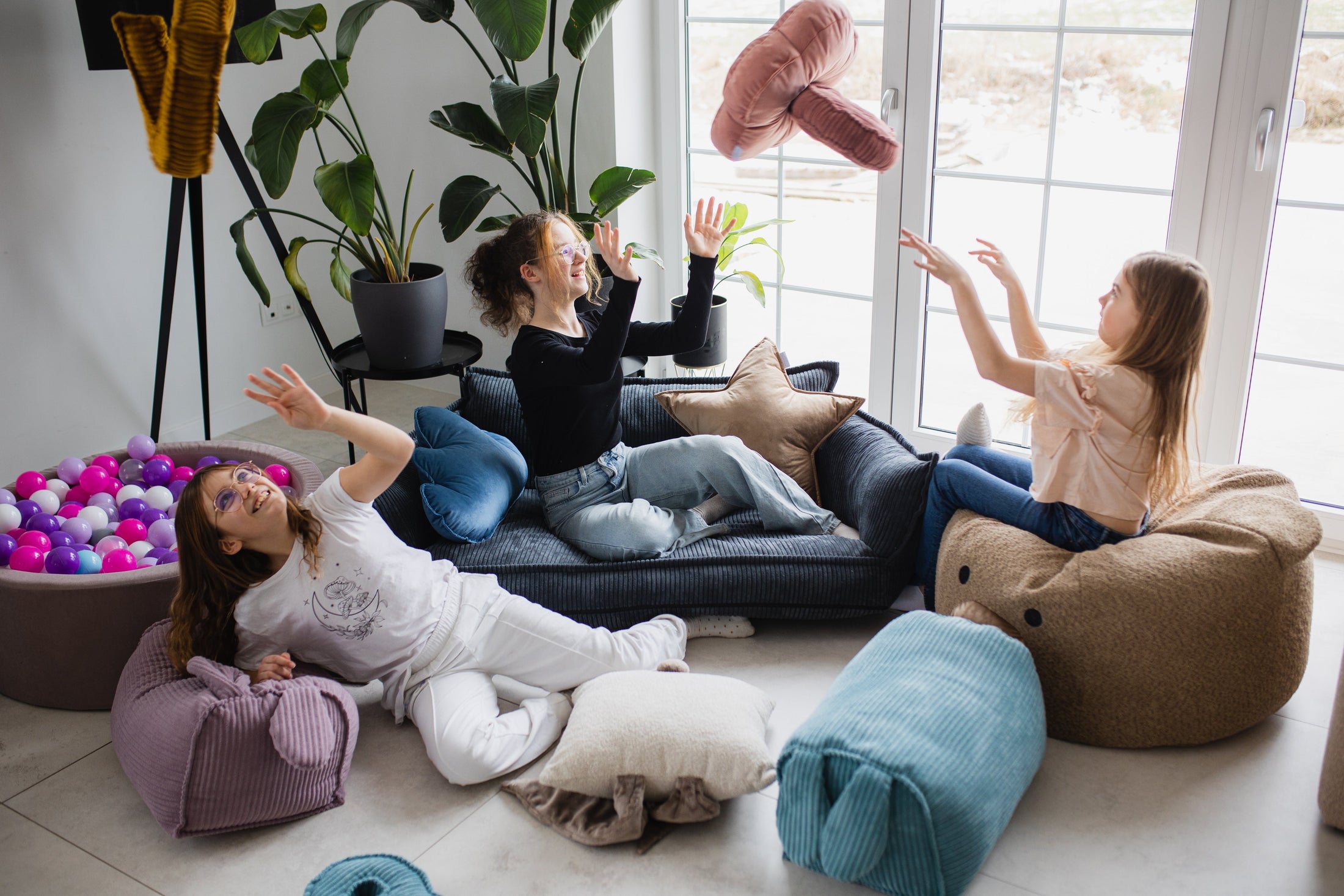 Ziegenbock Pouf – Weichheit und Spaß in einem!