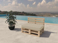 Bild in Galerie-Betrachter laden, Palettenkissen Gartenkissen Palettenauflage Palettenpolster Indoor Outdoor Waschbar Abnehmbar Sitzkissen Rückenkissen