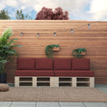 Bild in Galerie-Betrachter laden, Palettenkissen Paletteauflagen für Palettenmöbel