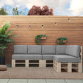 Bild in Galerie-Betrachter laden, Palettenkissen Paletteauflagen für Palettenmöbel