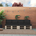 Bild in Galerie-Betrachter laden, Palettenkissen Paletteauflagen für Palettenmöbel