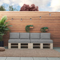 Bild in Galerie-Betrachter laden, Palettenkissen Paletteauflagen für Palettenmöbel