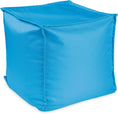Bild in Galerie-Betrachter laden, Sitzsack Sitzhocker mit EPS-Perlen Füllung 40x40x40cm Fußhocker Sitz-Pouf für Kinder und Erwachsene