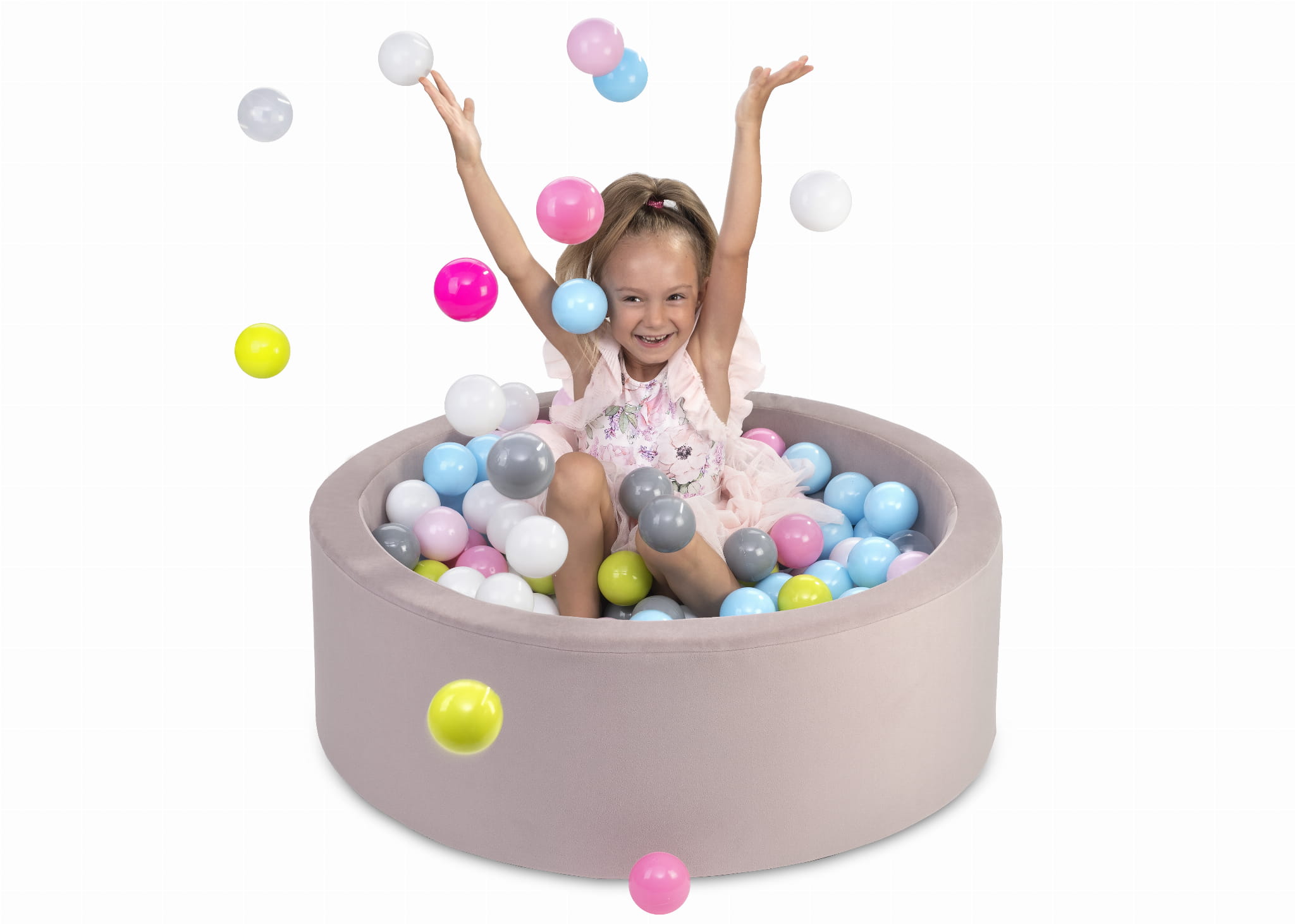 Bällebad Bällepool Rund Weiches Für Kinder