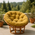 Cargar la imagen en la vista de la galería, Rundes Cordkissen für Papasan-Sessel
