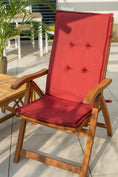 Carica l'immagine nel visualizzatore della galleria, Cuscini per sedie da giardino 120x50 cm impermeabili - cuscini per sedie con schienale alto cuscino impermeabile cuscino per schienale cuscini per sedili mobili da giardino
