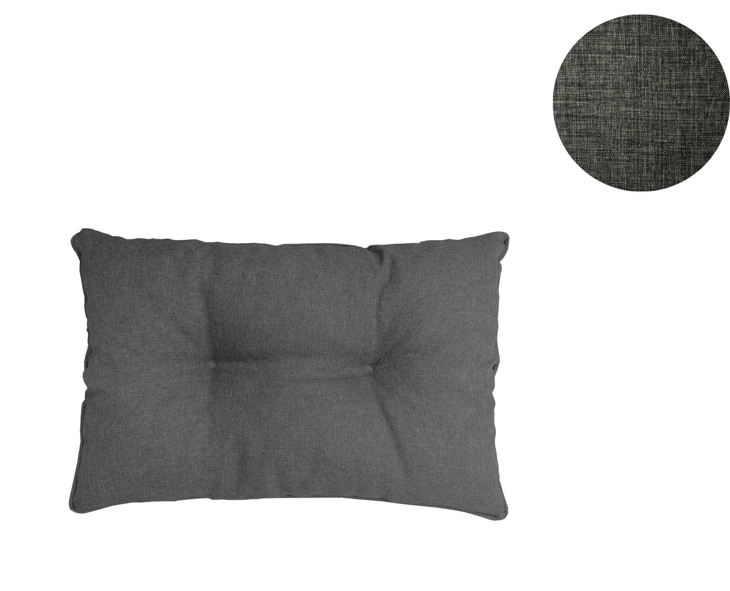 Cojines acolchados para muebles de ratán.