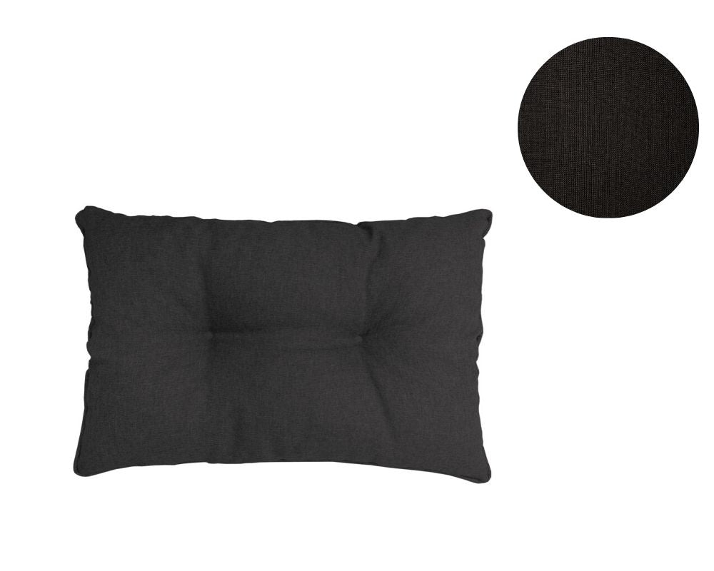 Cojines acolchados para muebles de ratán.