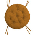 Cargar la imagen en la vista de la galería, Rundes Cordkissen für Papasan-Sessel
