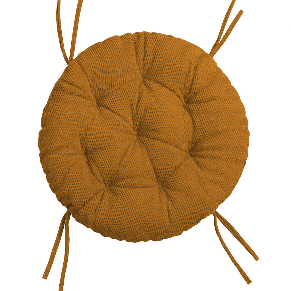 Rundes Cordkissen für Papasan-Sessel