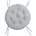 Cargar la imagen en la vista de la galería, Rundes Cordkissen für Papasan-Sessel
