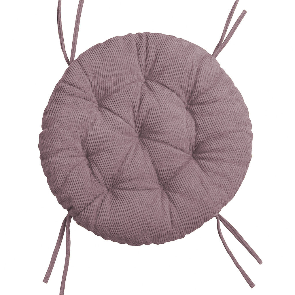 Rundes Cordkissen für Papasan-Sessel