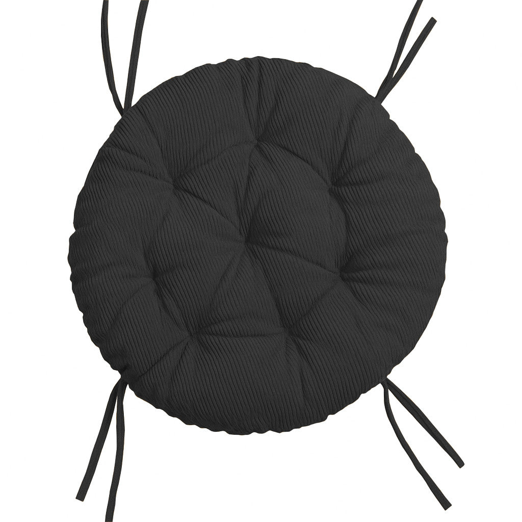 Rundes Cordkissen für Papasan-Sessel