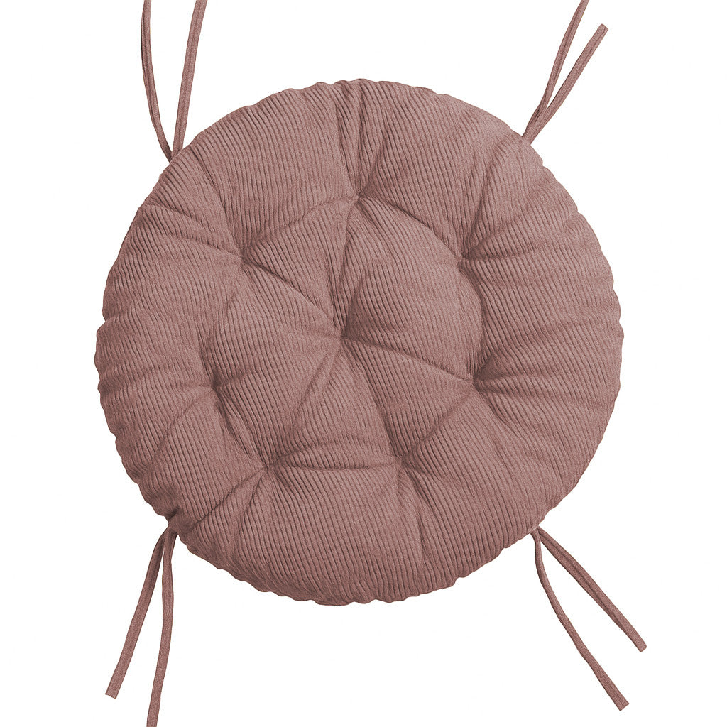 Rundes Cordkissen für Papasan-Sessel