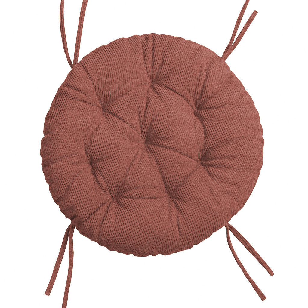 Rundes Cordkissen für Papasan-Sessel