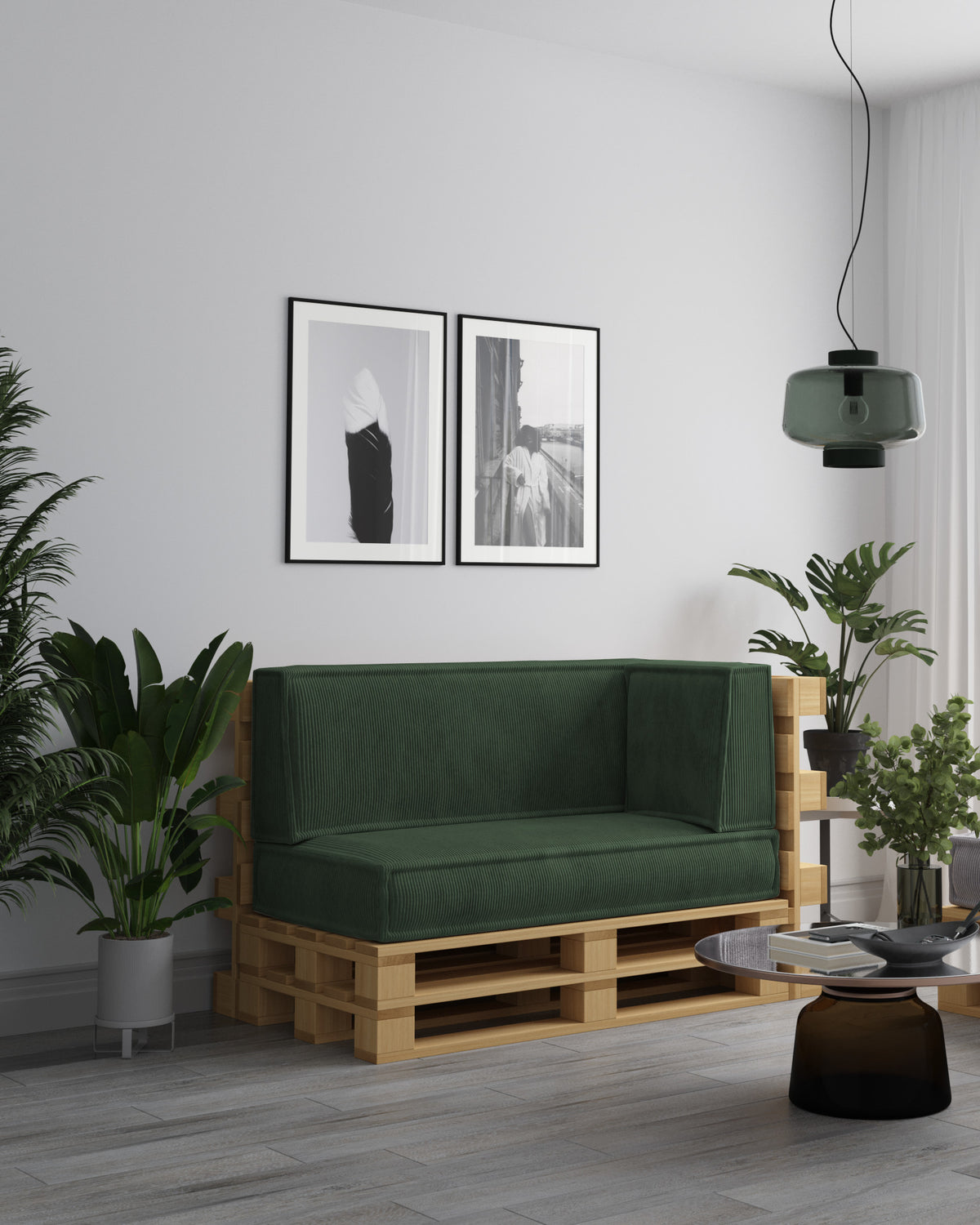 Gartenkissen Palettenkissen aus Cord CHAMONIX – chillypilley