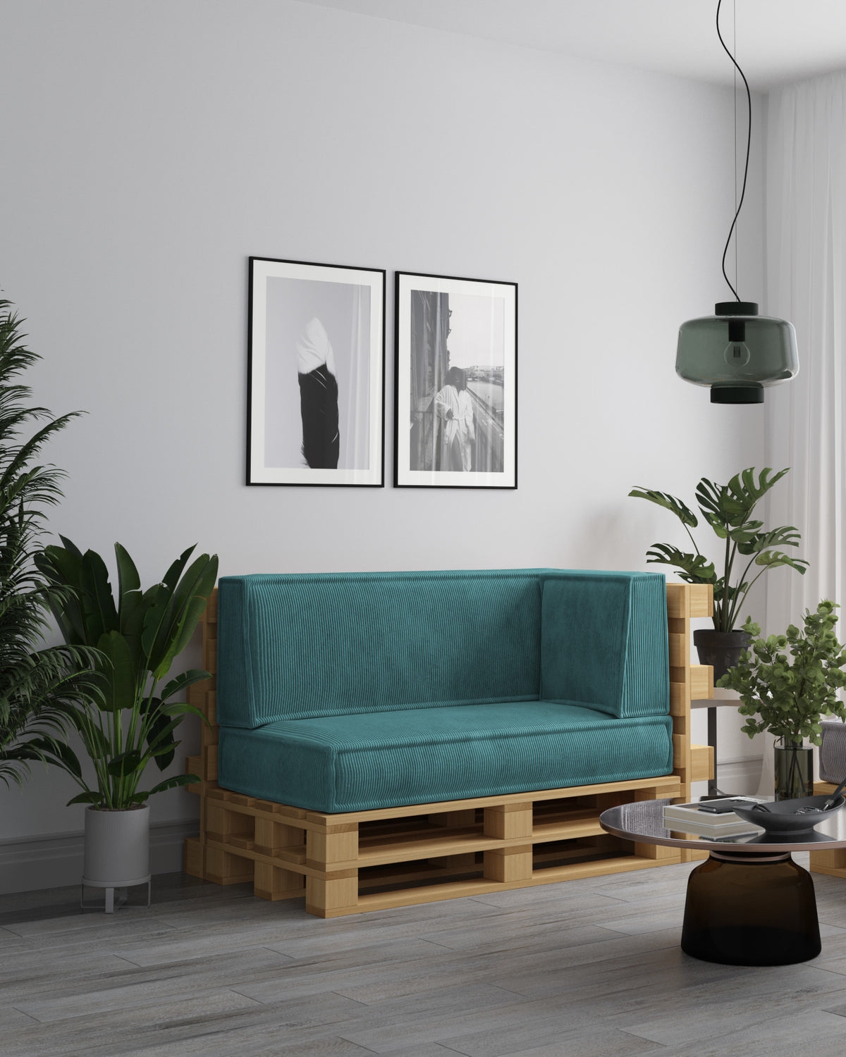 Gartenkissen Palettenkissen aus Cord CHAMONIX – chillypilley