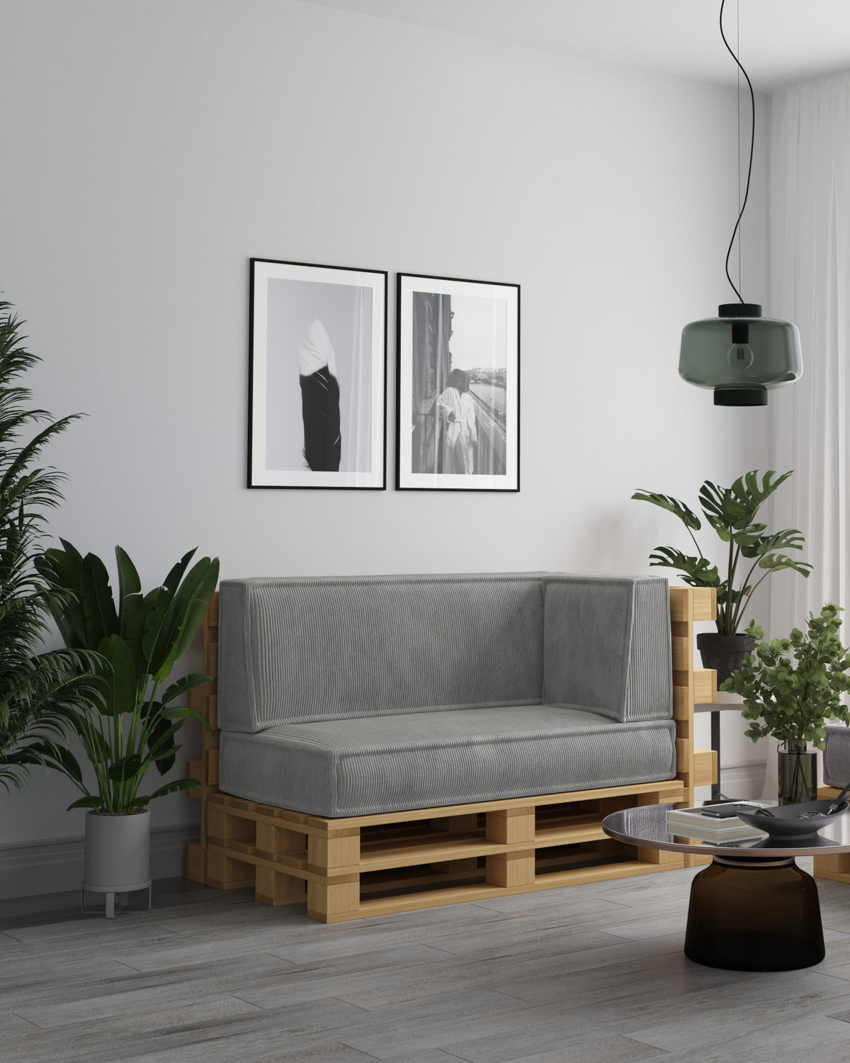 Gartenkissen Palettenkissen aus Cord CHAMONIX – chillypilley