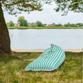 Cargar la imagen en la vista de la galería, Pouffe Sitzsack Beanbag Banane STRIPE Wasserabweisend OEKO-TEX® 100
