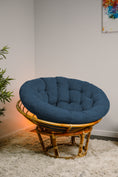 Carica l'immagine nel visualizzatore della galleria, Cuscino per la sedia papasan in velluto a coste

