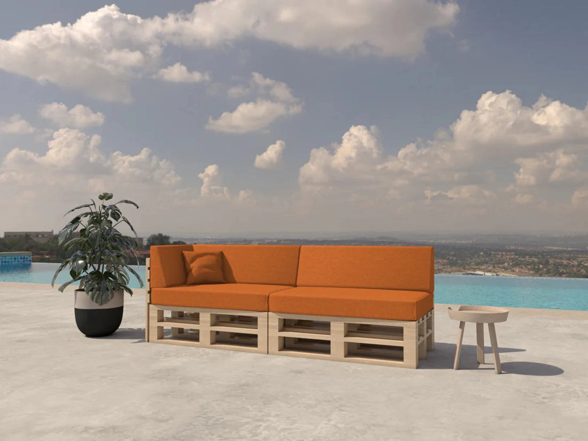 Palettenkissen Gartenkissen Palettenauflage Palettenpolster Indoor Out – chillypilley