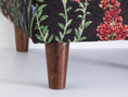 Bild in Galerie-Betrachter laden, Ohrensessel Klassischer Sessel Blumen Stoff
