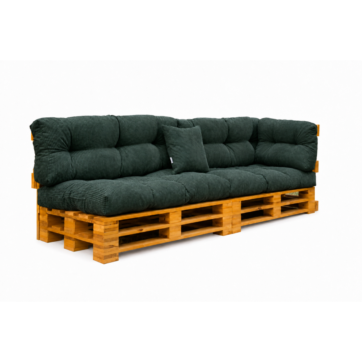 Palettenkissen OSLO CORD – gesteppte Kissen für Palettenmöbel – Indoor
