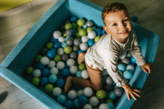Piscine à balles piscine à balles carrée souple pour enfants balles en plastique jouer piscine