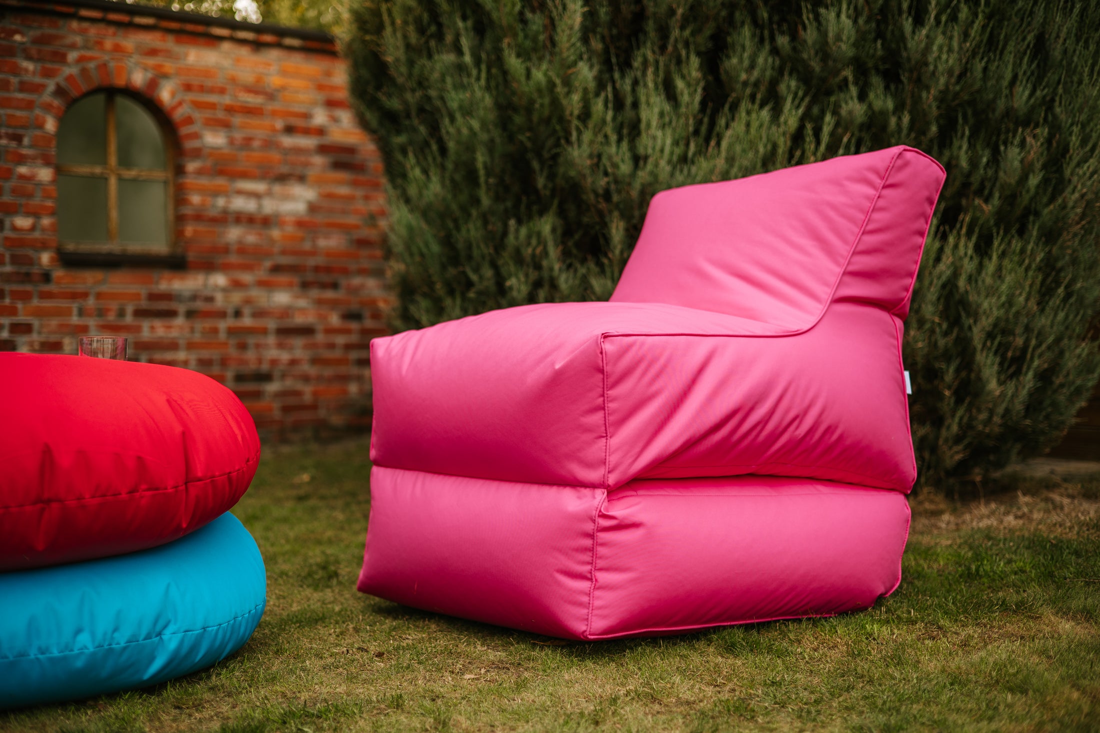 Chaiselongue Sitzsack Beanbag mit Füllung