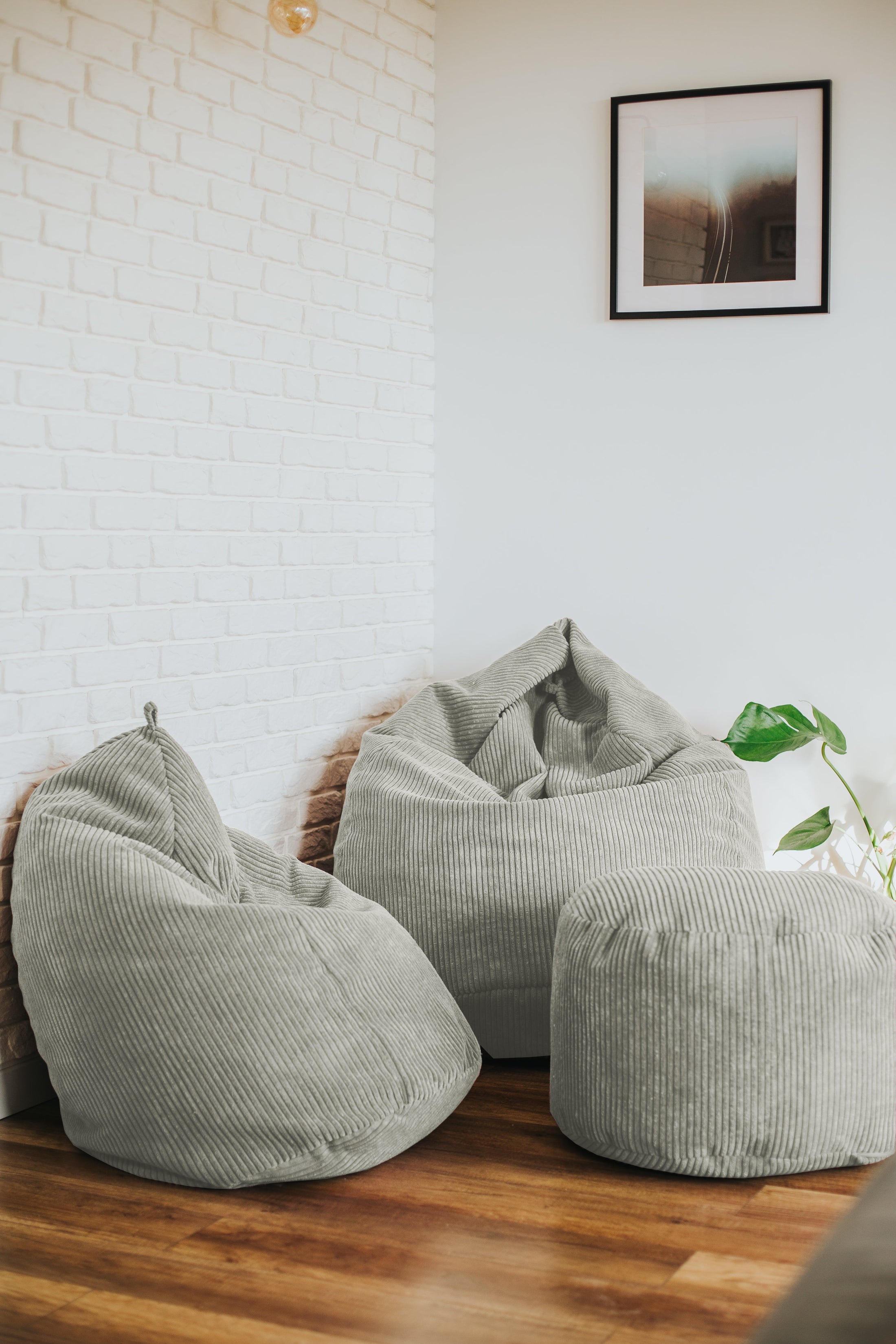 Sitzsack aus Cord