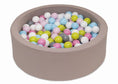 Carica l'immagine nel visualizzatore della galleria, Morbida piscina rotonda con palline di plastica per bambini 
