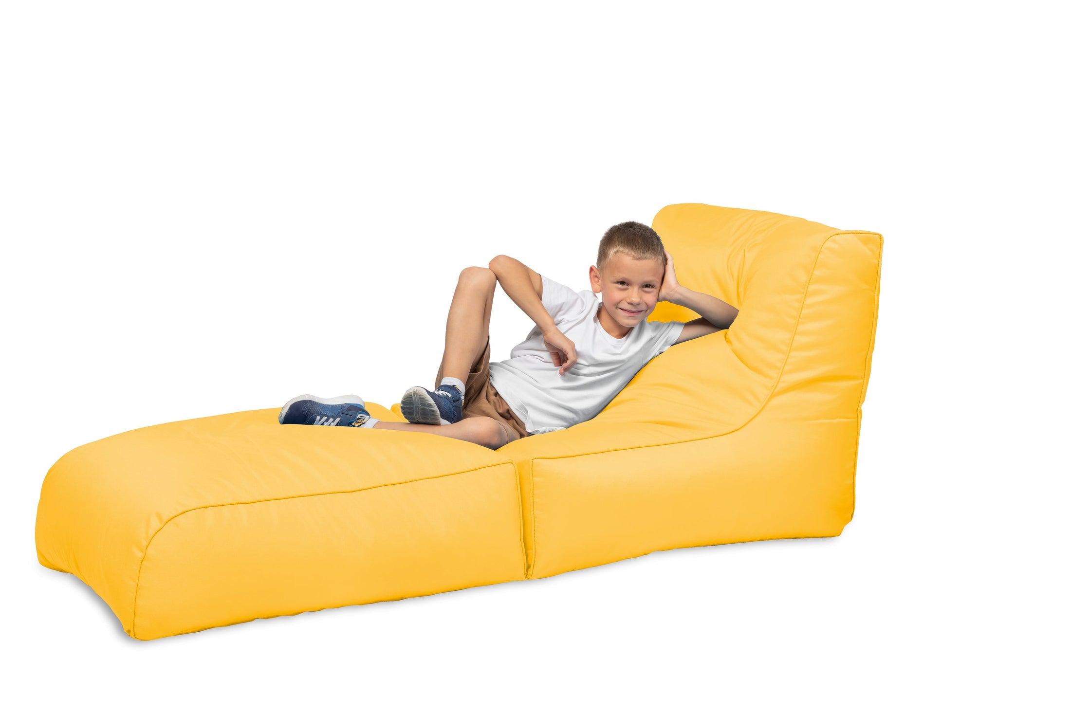 Chaiselongue Sitzsack Beanbag mit Füllung